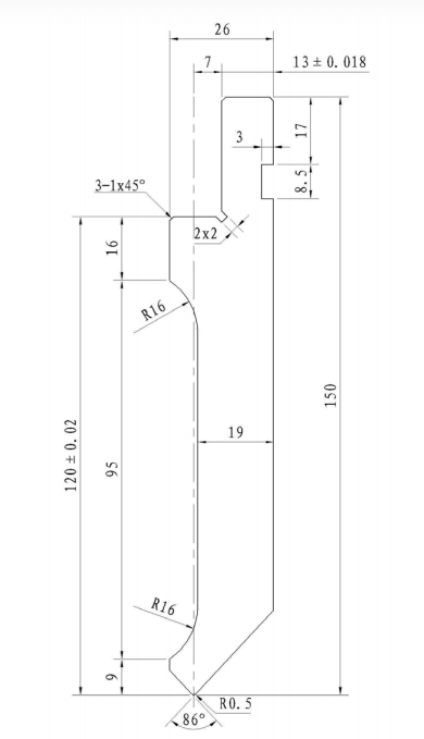 electric press brake tooling