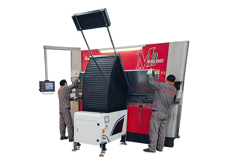 press brake sheet follower