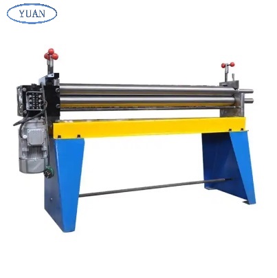 Electric 3 Rolls Plate Rolling Machine