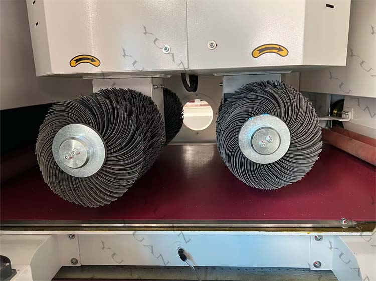 sheet metal deburring machine
