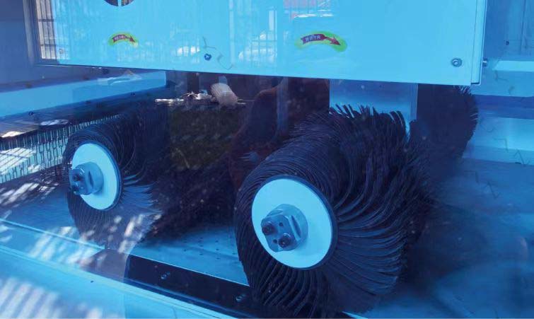 sheet metal deburring machine