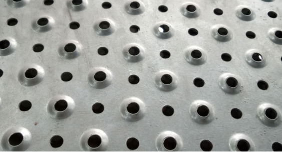 Dimple plate