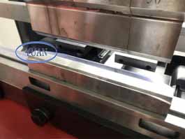 cnc press brake with grinded low die
