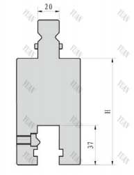 Intermediates and Punch press brake Adapters