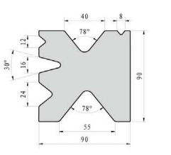 4 Way Die