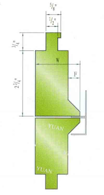 american type press brake punches