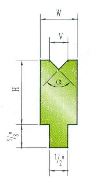 American Style Press Brake Tooling