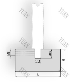 press brake punch holder