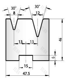segmented press brake tooling