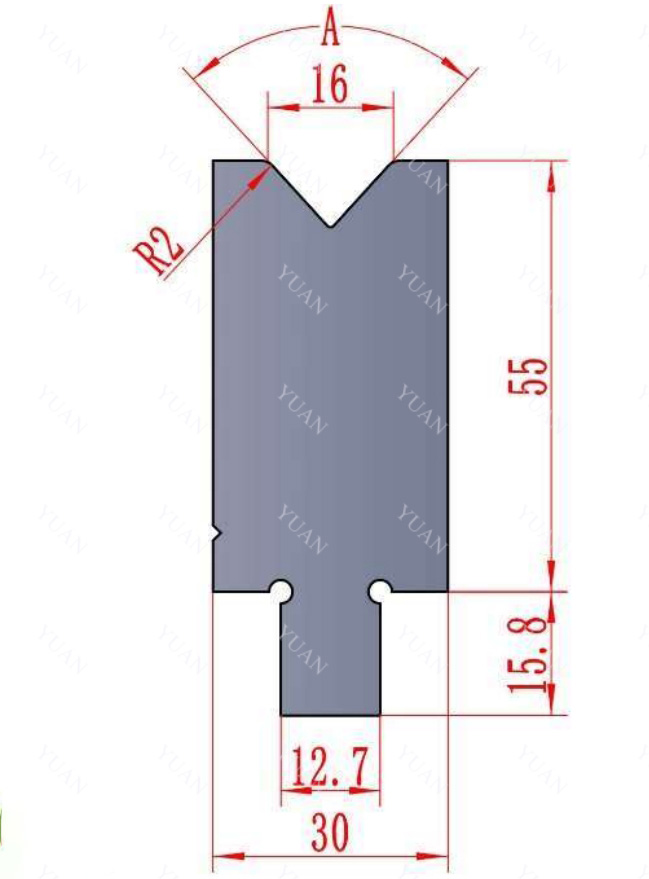 american press brake dies