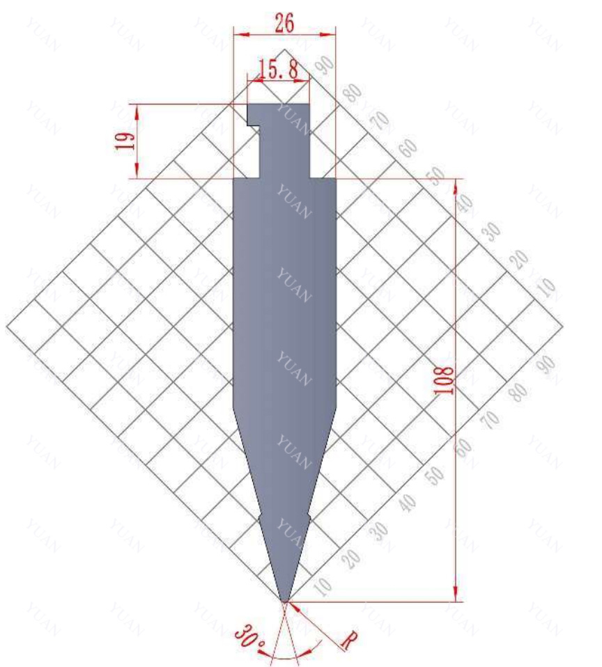 gooseneck press brake tooling
