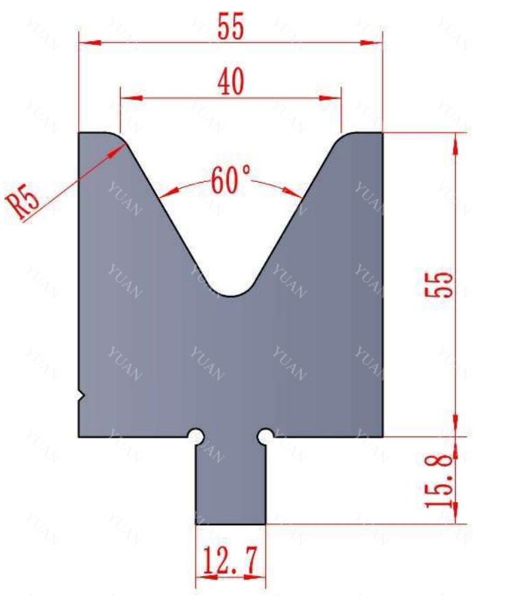 custom press brake tooling
