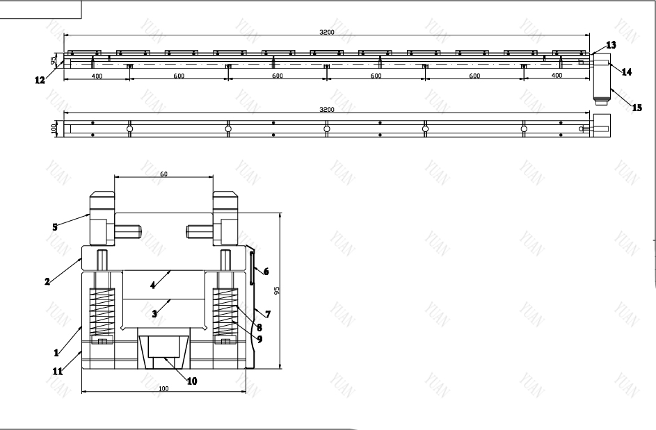 Mechanical Crowning compensation components