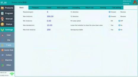 basic parameters