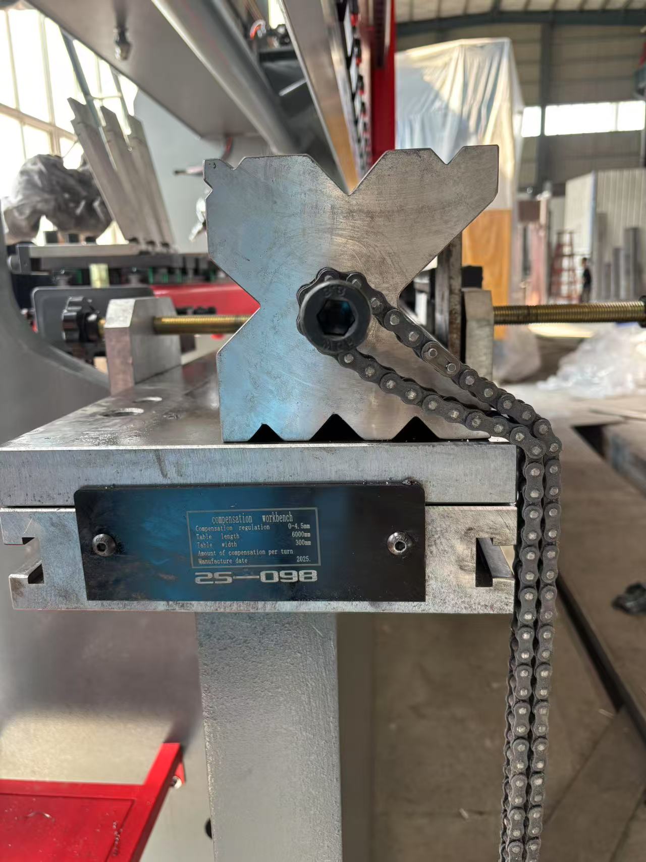 motorized mechanical crowning table