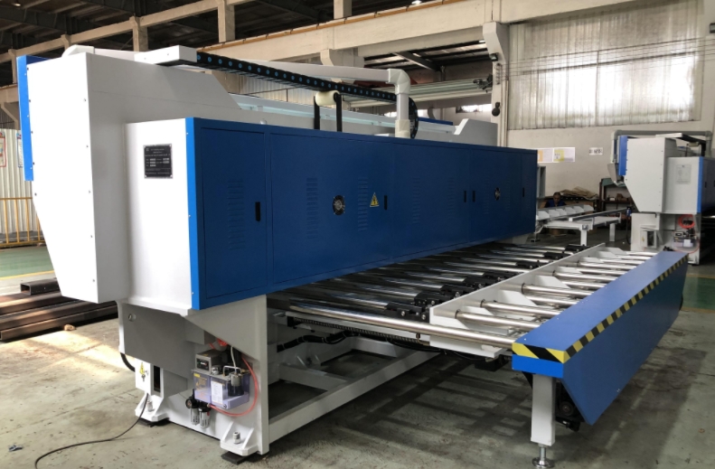 grooving&laser cutting machine back gauge