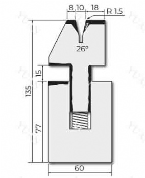 Spring Loaded Hemming Dies for Press Brake