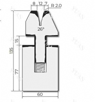 Spring Loaded Hemming Dies for Press Brake