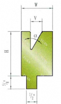 American type press brake die