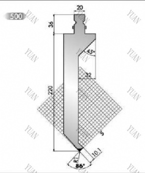 China Trumpf Press Brake Tooling Supplier
