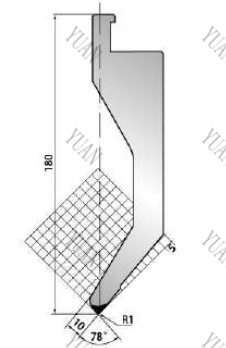 LVD Press Brake Tooling For Sheet Metal