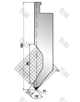 LVD Press Brake Tooling For Sheet Metal