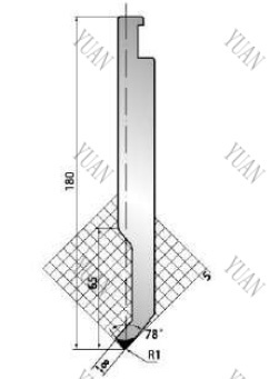 LVD Press Brake Tooling For Sheet Metal