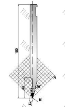 LVD Press Brake Tooling For Sheet Metal